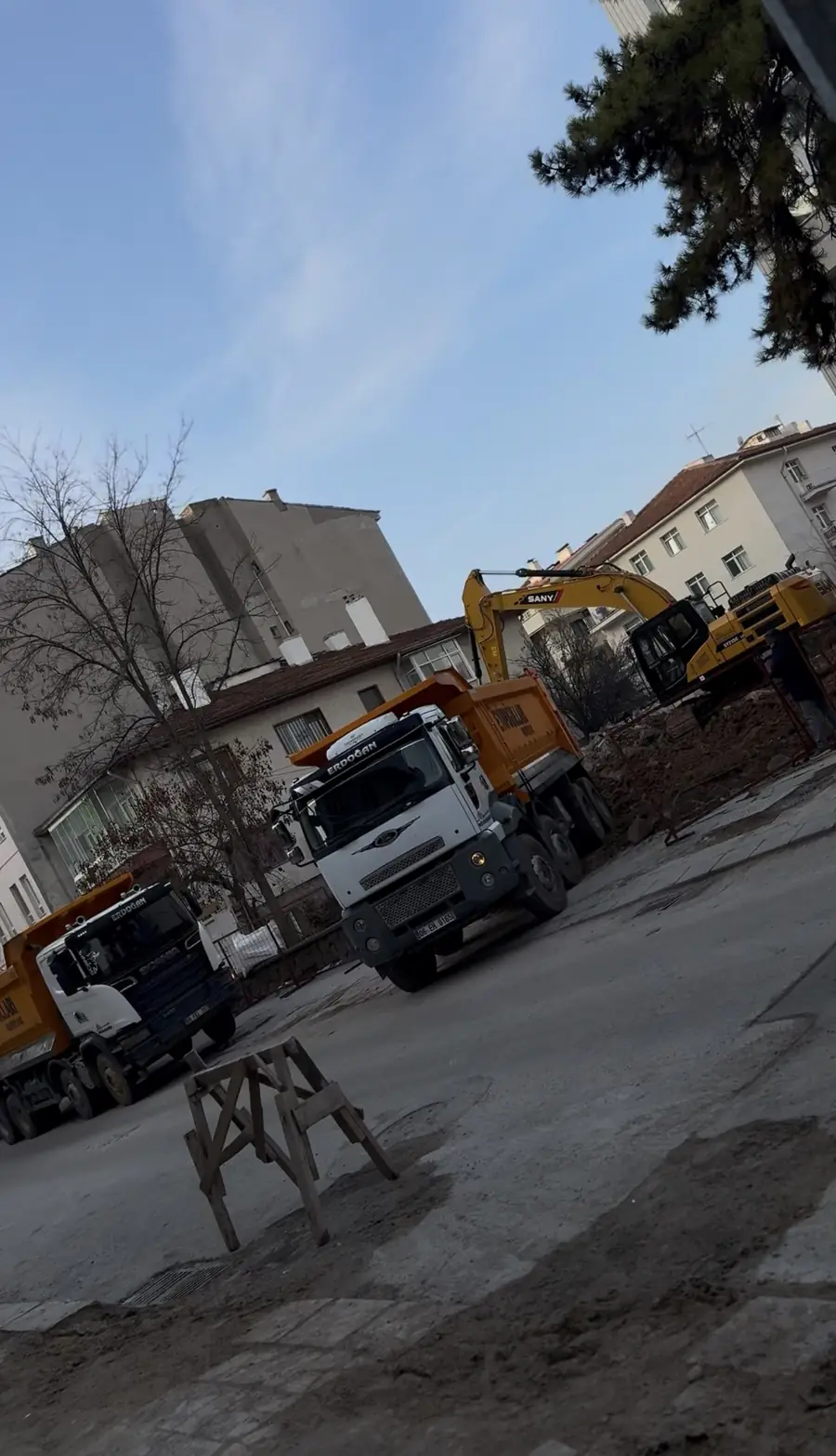 Ankara hafriyat çalışması